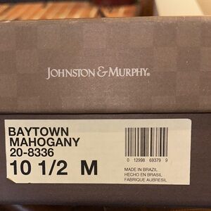 Johnston & Murphy Baytown Mahogany Shoes